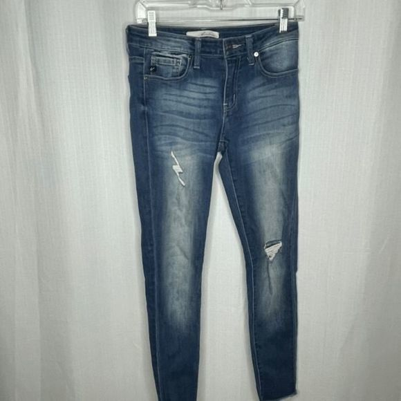Kancan Ripped Skinny‎ Jeans - Picture 1 of 5